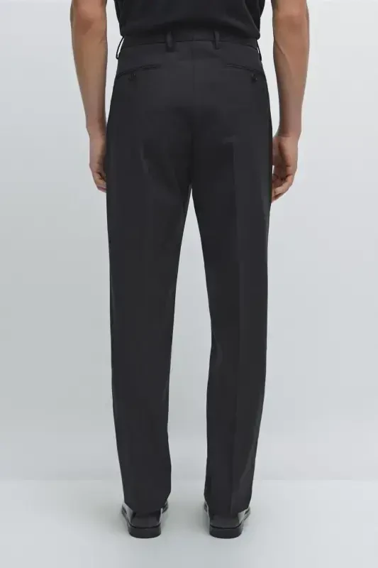 Классические брюки из 100% шерсти. - 3