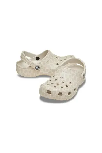 Классические детские сабо со стразами Animal Glitter Clog K 212933-0RHBej - C0GC-15 - 3