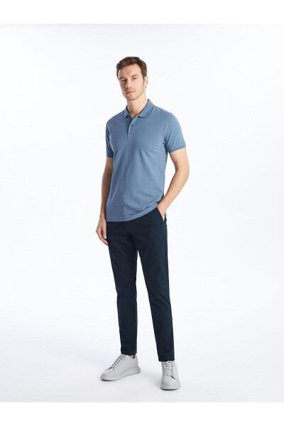 Классические мужские брюки чино LCWAIKIKI Slim Fit - 7