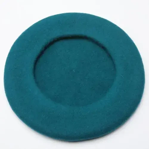 Классические шерстяные береты для женщин, стильные французские береты для женщин, девушек, шляпа художницы - 4