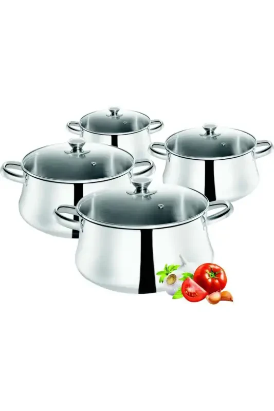 Классический набор кастрюль из стали 16/18/24/28 см - TEFAL