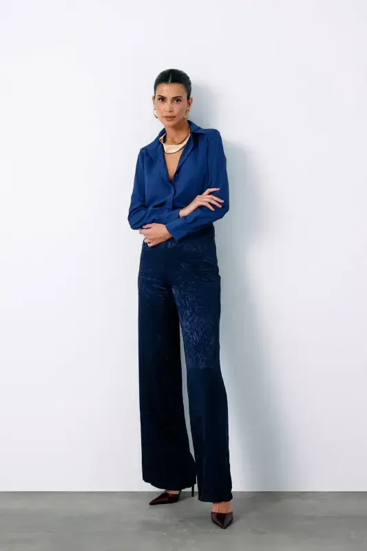 Klassik tekis ko'ylak - LOJUVARD-LOJUVARD - 3