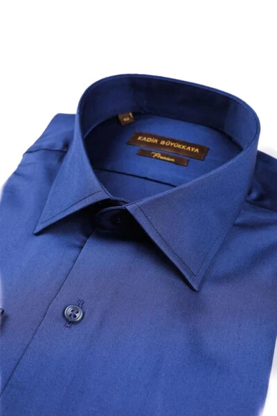 Klassik Yoqa Slim Fit 100% Paxta Erkaklar Ko'ylagi-kav42 - KADIR BÜYÜKKAYA