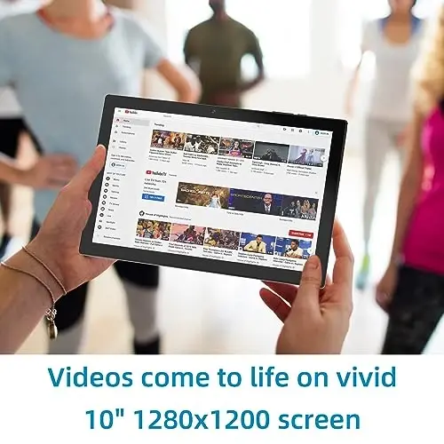 Android Tablet with Keyboard protect Case Mouse Stylus 10 Inch Tablet 2 in 1 Tablets Set 12GB+128GB/1TB Expandable Dual camera Tablets PC 10.1