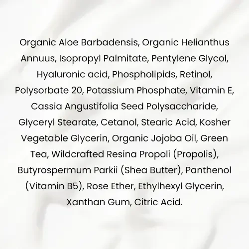 KLEEM ORGANICS Увлажняющий крем с ретинолом - антивозрастной крем для уменьшения морщин, темных пятен и повреждений от солнца - Лучшее для лица, шеи и декольте с 2,5% ретинола и гиалуроновой кислоты - Лучшие результаты через 6 недель - KLEEM ORGANICS (1)