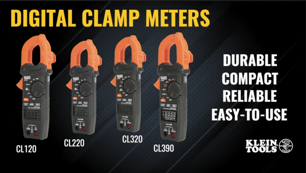 Klein Tools CL120VP Elektrik Voltaj Test Seti, Kelepçe Ölçer, Üç Test Cihazı, Test Kabloları, Çanta ve Piller - 7