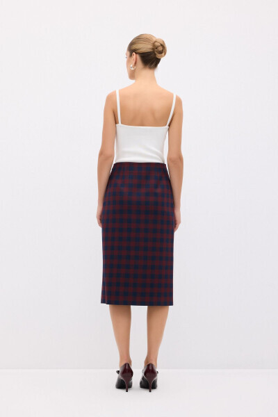 Клетчатая юбка - 7