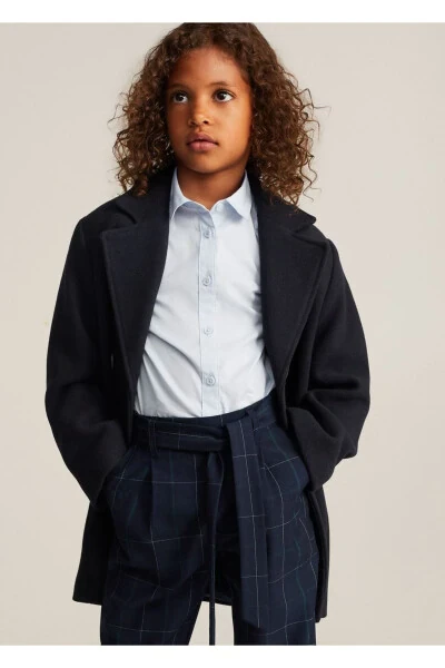 Клетчатые брюки с поясом - 6