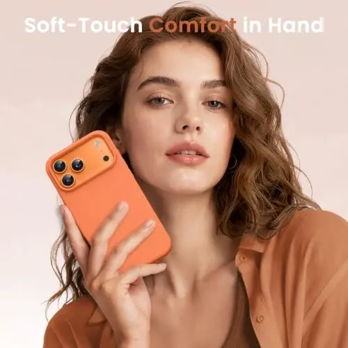 Клетка для телефона GONEZ, совместимая с iPhone 17 Pro Max, быстросъемные аксессуары для стабилизатора видеорегистратора с защитной пленкой, звездо-оранжевый - GONEZ (1)
