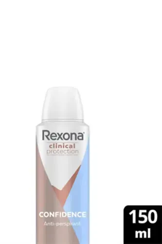 Клиническая защита Женский спрей-дезодорант Confidence 96 часов защиты 150 мл - REXONA (1)