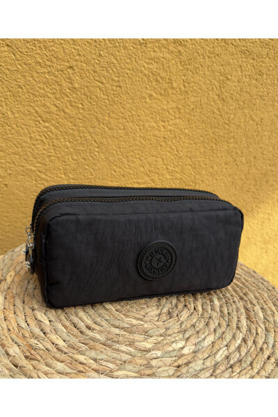 Klinkır Waterproof Klinkır Fabric Washable Two-Compartment Pencil Case Wallet Type - RKY SERENITY (1)