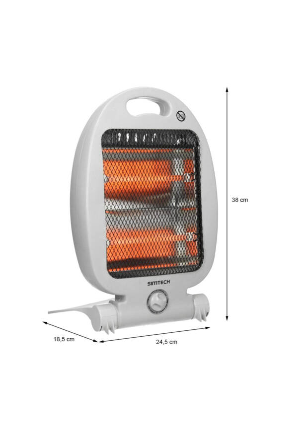 KM-1714 Quartz Heater - 2