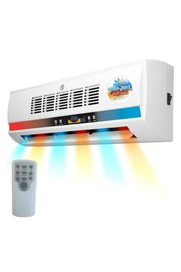 KM-1717-HC Wall Mounted Fan Heater and Ventilator - 2