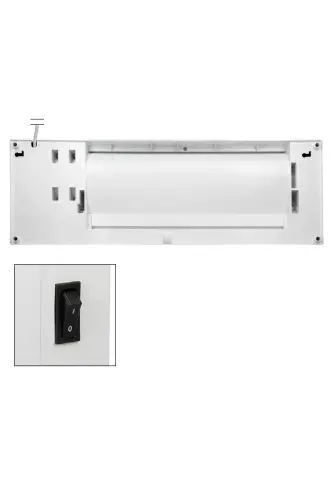 KM-1717-HC Wall Mounted Fan Heater and Ventilator - 5