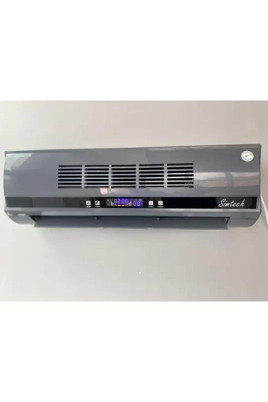 Km-1717-hcg Devor Tipidagi Fanli Seramika Isitgich Va Ventilyator-kulrang - 3