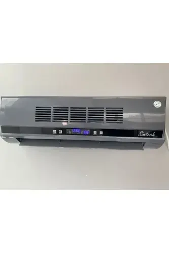 Km-1717-hcg Duvar Tipi Fanlı Seramik Isıtıcı Ve Vantilatör-gri - 1