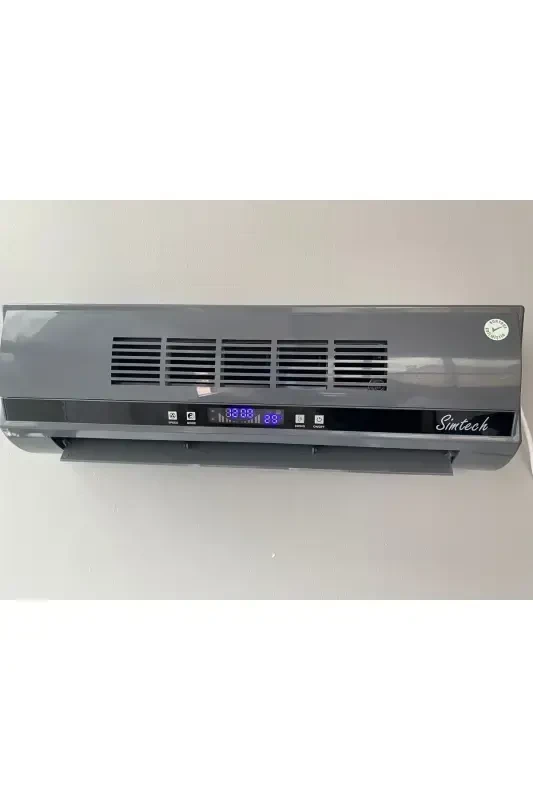 Km-1717-hcg Duvar Tipi Fanlı Seramik Isıtıcı Ve Vantilatör-gri - 1