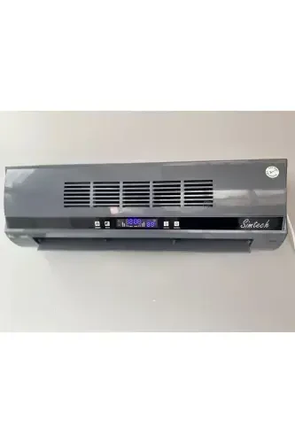 Km-1717-hcg Duvar Tipi Fanlı Seramik Isıtıcı Ve Vantilatör-gri - 3