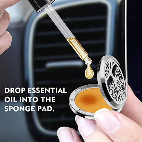 KMSCO Car Air Freshener Diffuser Vent Clips Essential Oils Scents Aromatherapy Perfume Fragrance Long Lasting Automotive Odor Eliminator Decoration Accessories Girls Fro Women Men - 5