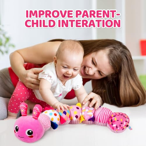 KMUYSL Baby Toys 0-6 6-12 Months, Sensory Music Animal Stuffed Toy for 0 1 2 3 4 5 6+ Months, Plush Toy with Crinkle and Rattles for Infant Newborn, Tummy Time Toys Gifts for 0-3-6-12 Month - 7