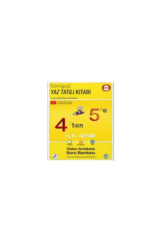 Книга подготовки с 4 до 5 9786257894128 - TONGUÇ YAYINLARI