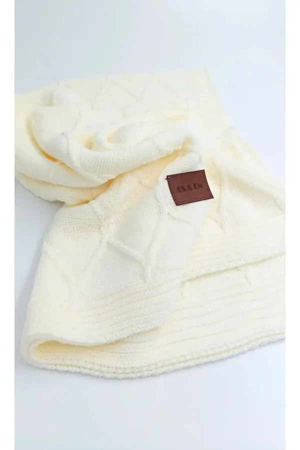 Knit Baby Blanket - 3