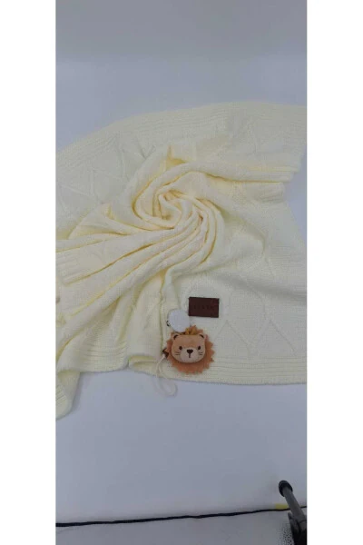 Knit Baby Blanket - 5