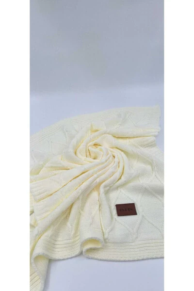 Knit Baby Blanket - 6