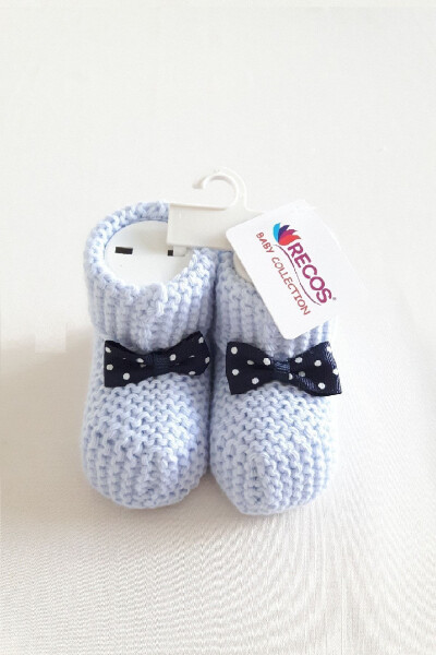 Knit Baby Booties 0-6 Months - 4