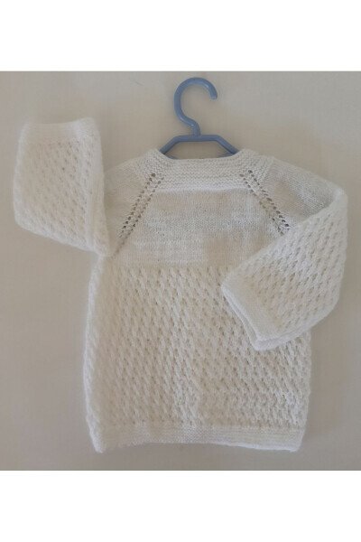 Knit baby cardigan - 2