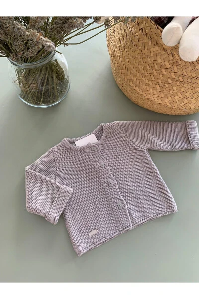 Knit baby cardigan - Modazone