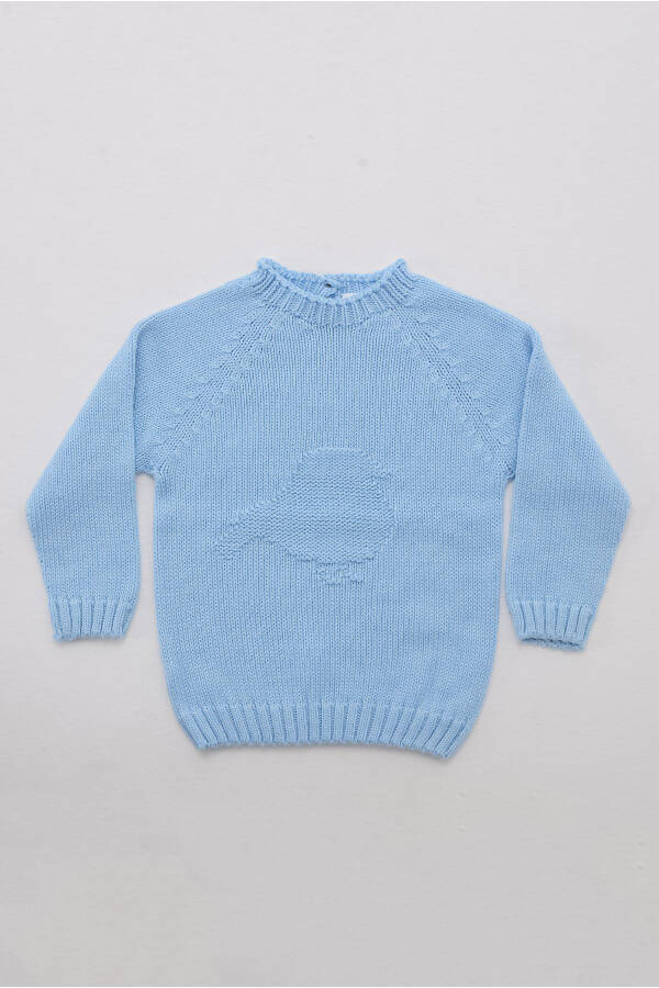 Knit Baby Sweater - 1