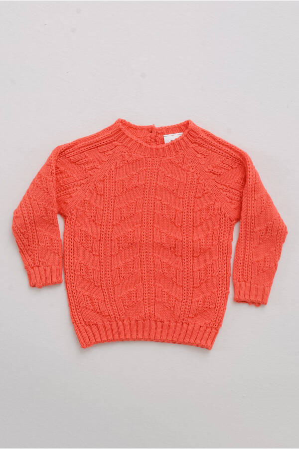 Knit Baby Sweater - 1