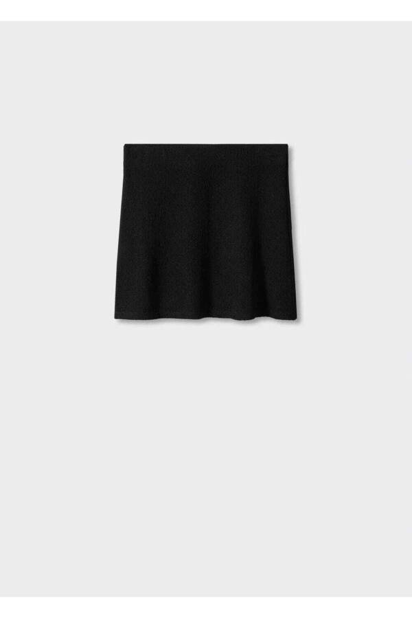 Knit mini skirt - 3