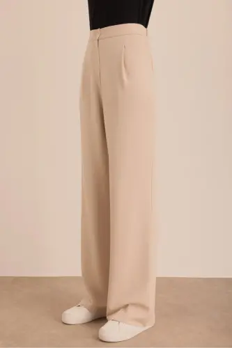 Knit Palazzo Pants - 4