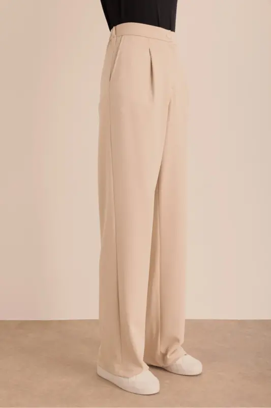 Knit Palazzo Pants - 5