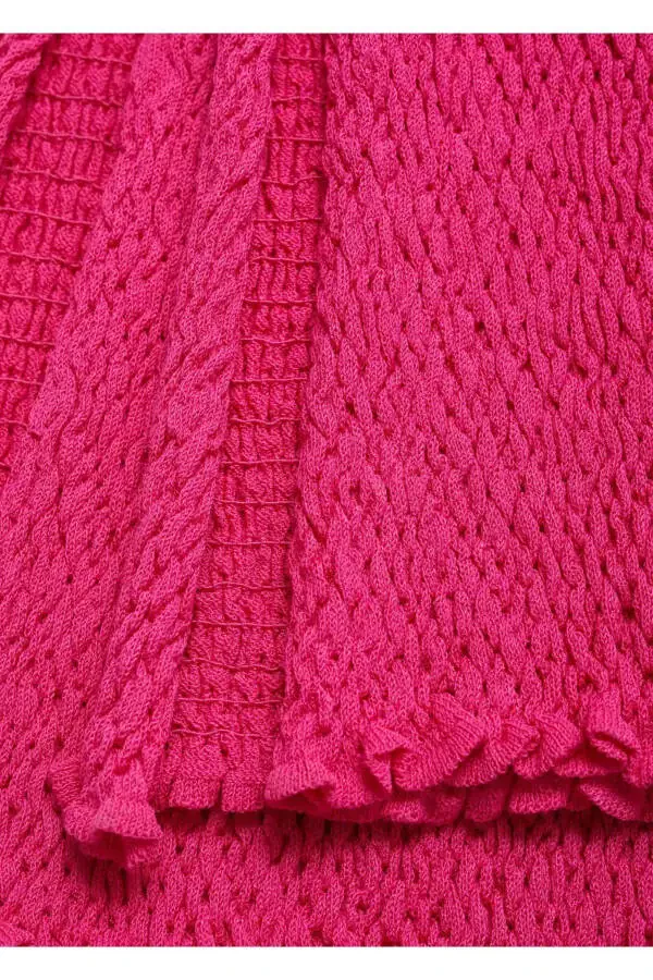 Knit Pattern Pants - 5