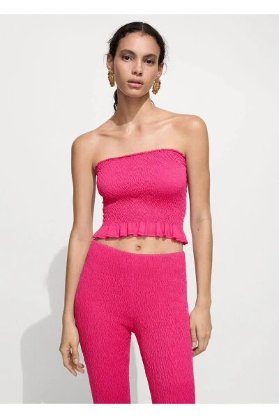 Knit Pattern Pants - 6