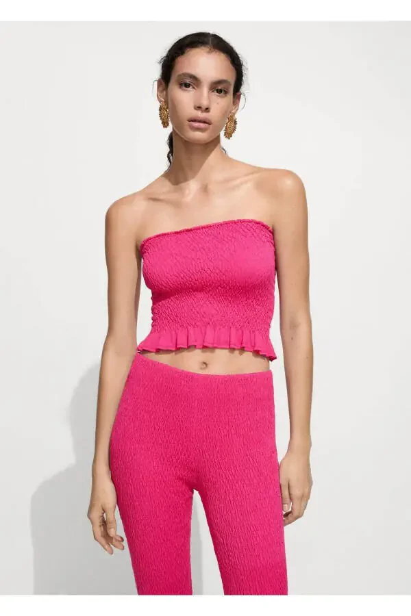 Knit Pattern Pants - 6