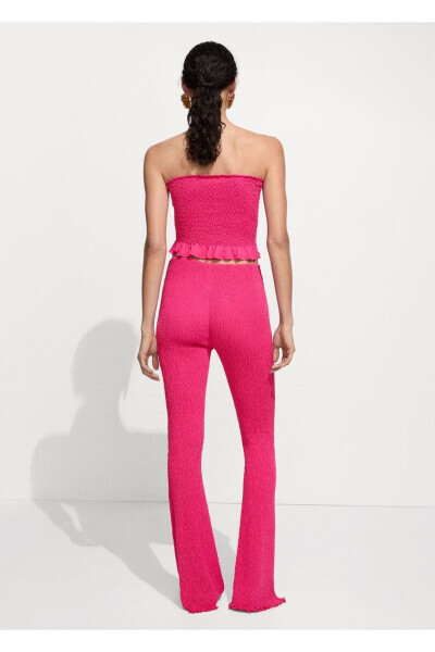 Knit Pattern Pants - 4