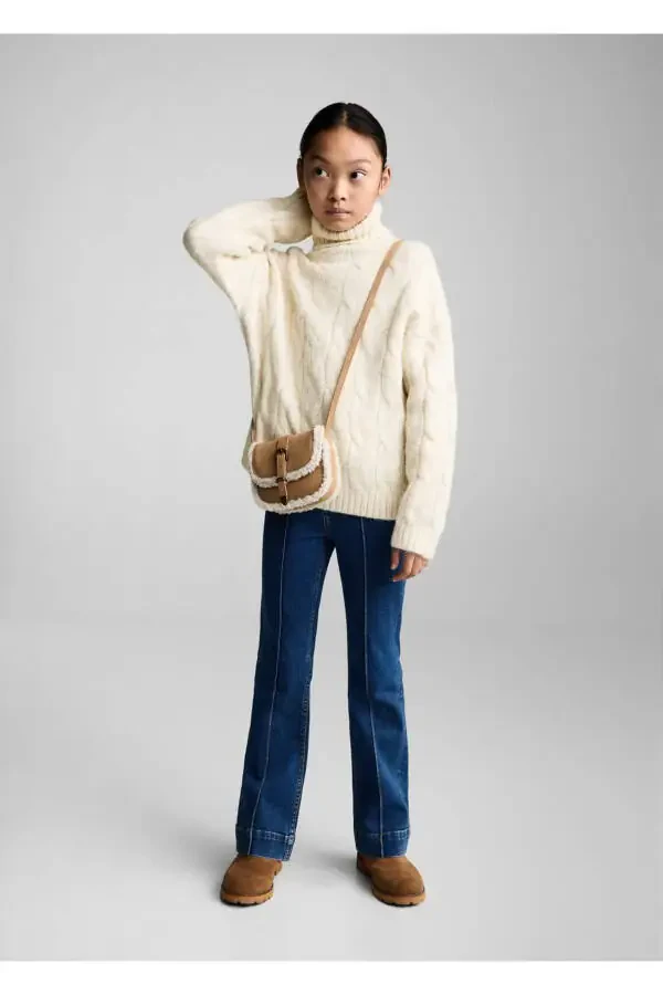 Knit Patterned Sweater - 2