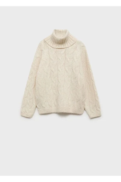 Knit Patterned Sweater - 3