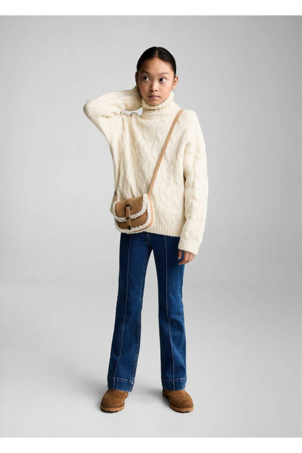 Knit Patterned Sweater - 2