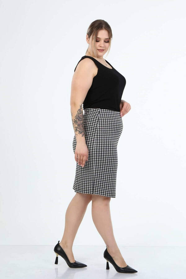 Knit Pencil Skirt - 3