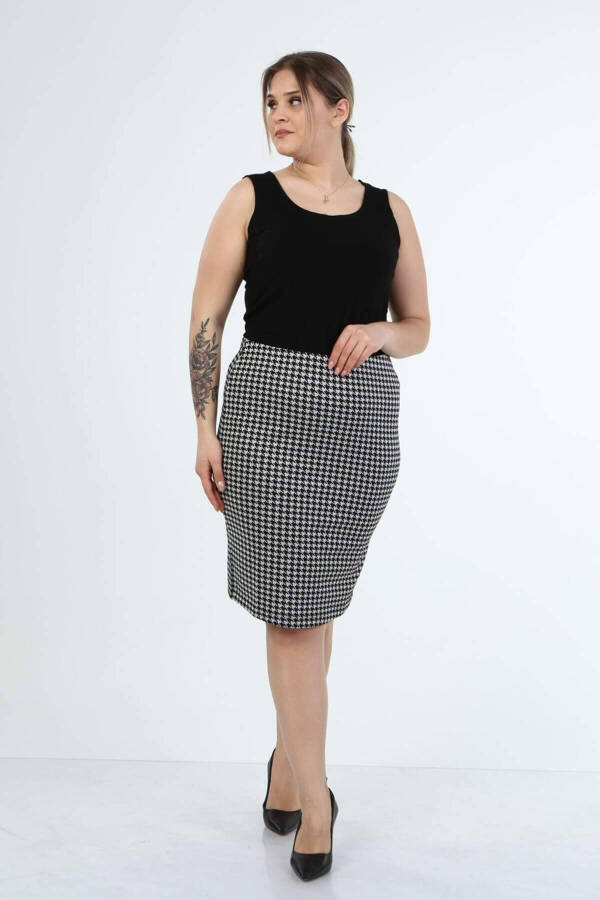 Knit Pencil Skirt - 8