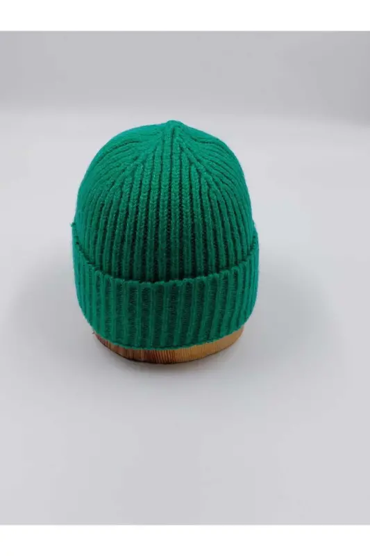 Knited Unisex Ikili Solid Bere-Zumrad Yashil Vizon - 3