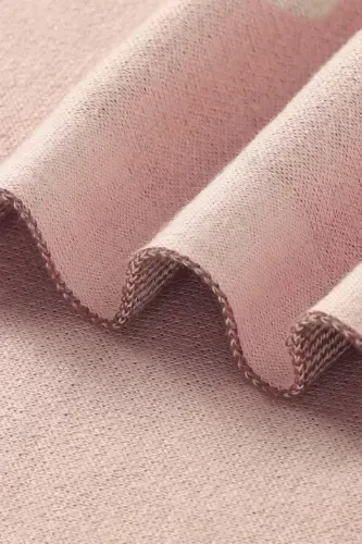 Knitted Baby Blanket 85cm X 85cm Car Dream Pink-Pink For Girl And Boy Baby - 3