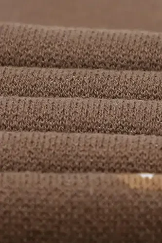 Knitted Baby Blanket 85cm X 85cm For Girl And Boy, Tiny Mushrooms-Coffee Mushroom - 3