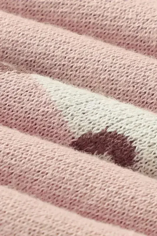 Knitted Baby Blanket 85cm X 85cm Unicorn Pink-pink3 For Girl And Boy Baby - 3