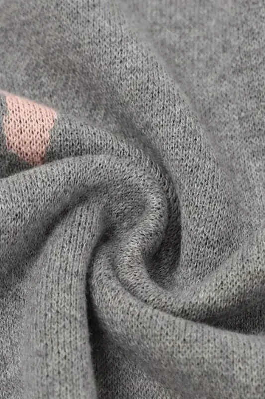 Knitted Baby Blanket 85cm X85cm Unicorn Gray-gray3 For Girl And Boy Baby - 2